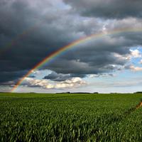 Arc en ciel entre Bray et Suzanne